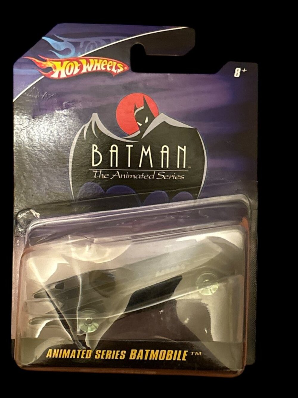 2007 Hot Wheels Batman The Animated Series BATMOBILE Die-Cast Car NEW SEALED